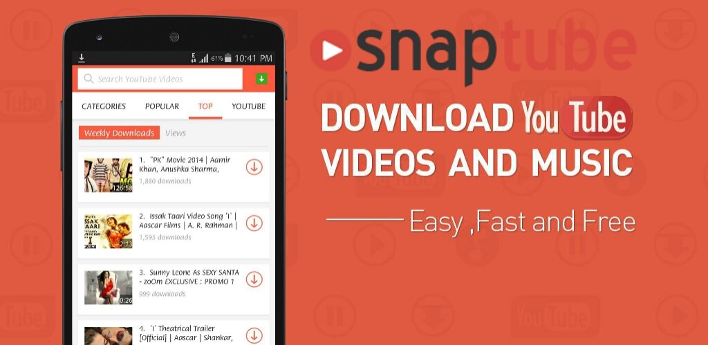 SnapTube App - Video and Audio Downloader