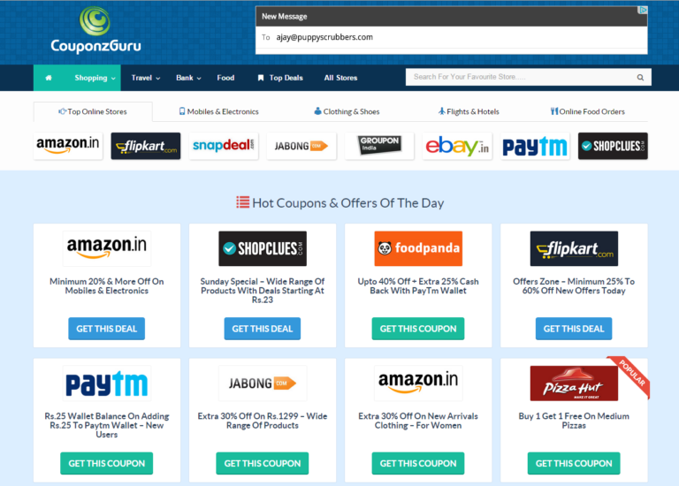 CouponzGuru Review: Find Exclusive Coupons And Deals