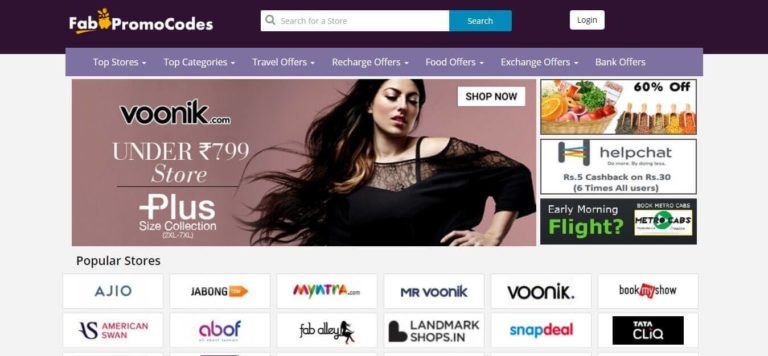 FabPromoCodes : Best Way to Save Money Online With Verified Coupons