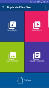 Duplicate Files fixer homepagr
