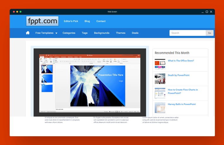 fppt for free powerpoint templates