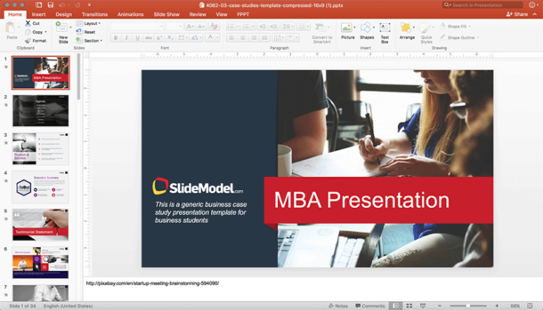 Slide Base Model SlideModel: Sky is the Limit for Your Presentations