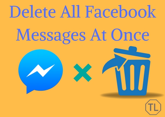 Delete All Facebook Messages At Once