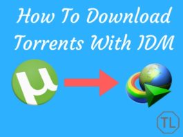 How To Download Torrents With IDM