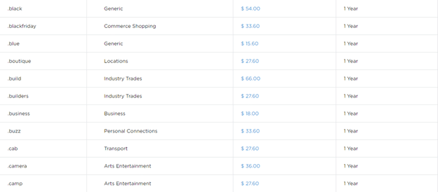 Domain Registration in Temok