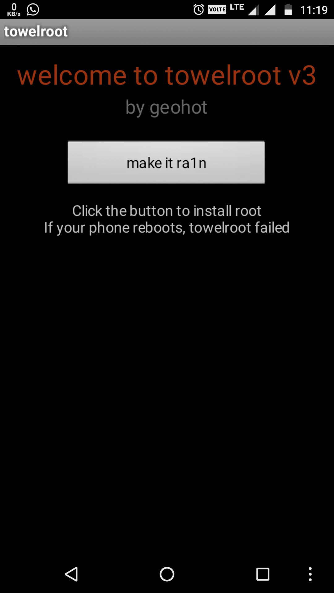Download Towelroot APK For Android Latest Version