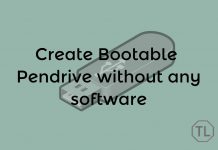 create bootable pendrive