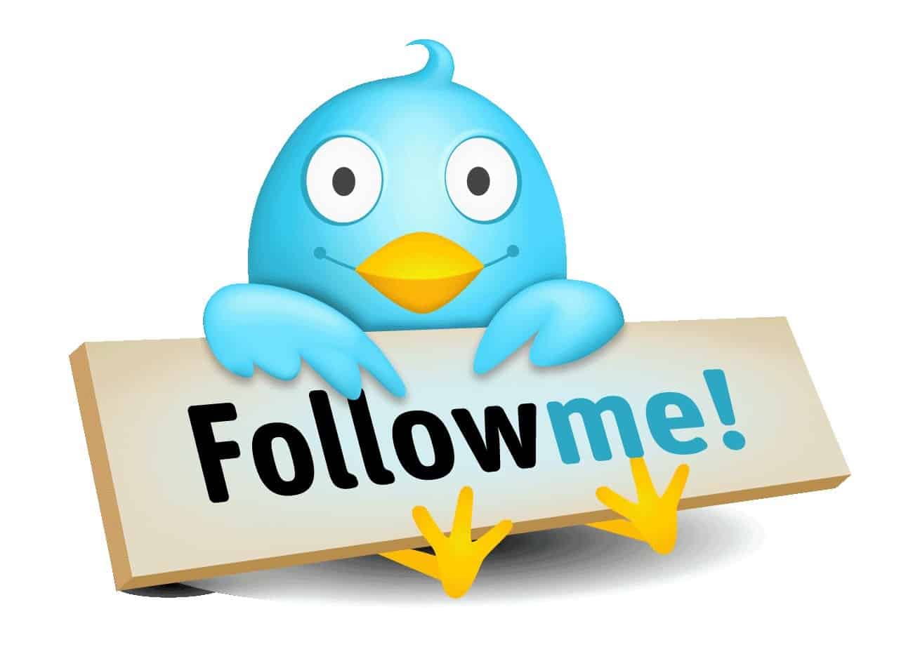 Follow me twitter