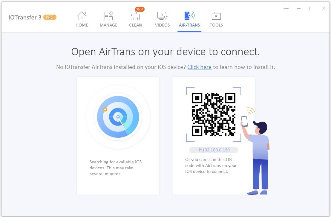 Iotransfer airtrans