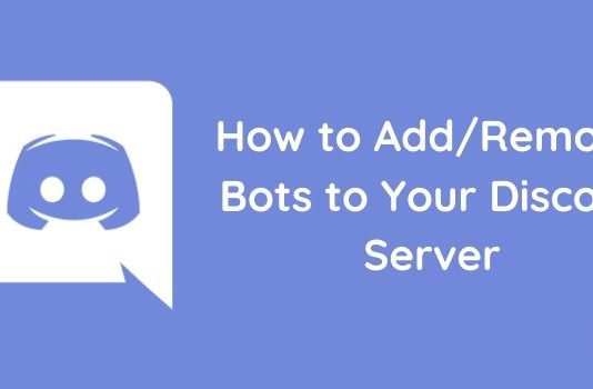 Add remove discord bots to your server